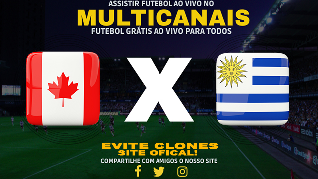 Assistir Canadá x Uruguai AO VIVO Online 13/07/2024