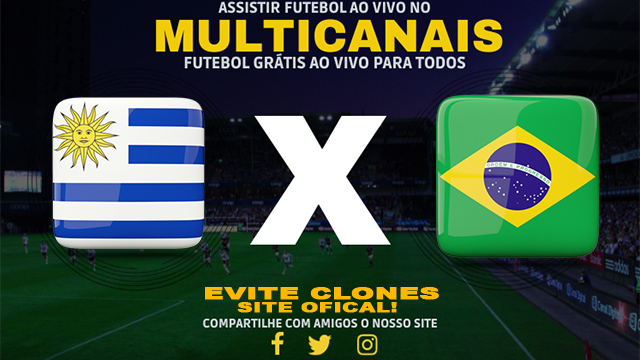 Assistir Uruguai x Brasil AO VIVO Online 06/07/2024