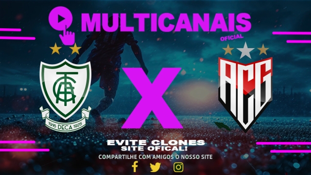 Assistir América-MG x Atlético-GO AO VIVO Online 27/05/2025