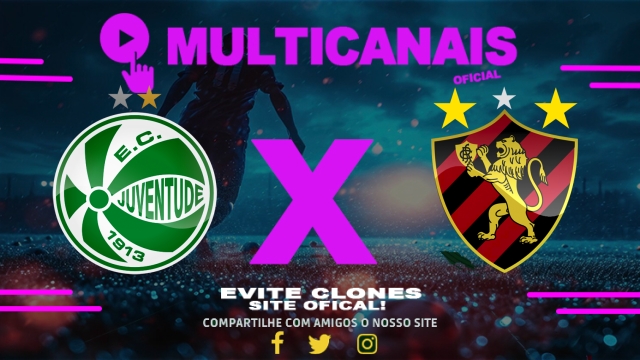 Assistir Juventude x Sport AO VIVO Online 07/06/2025