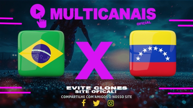 Assistir Brasil x Venezuela AO VIVO Online 13/07/2025