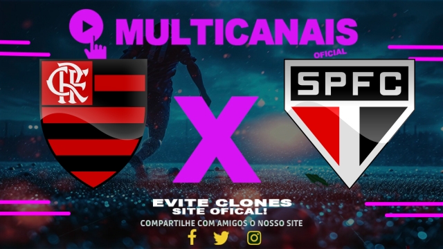 Assistir Flamengo x São Paulo AO VIVO Online 12/07/2025