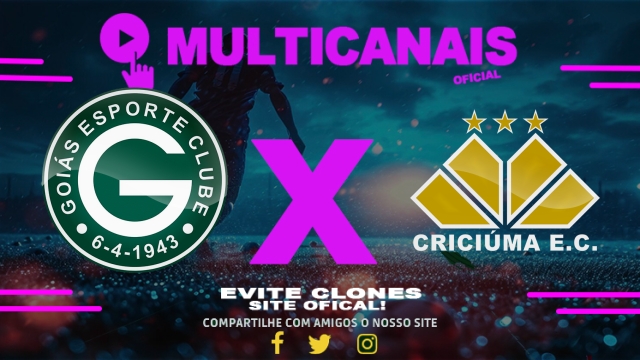 Assistir Goiás x Criciúma AO VIVO Online 08/07/2025