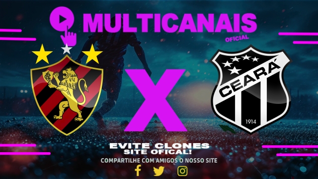 Assistir Sport x Ceará AO VIVO Online 09/07/2025